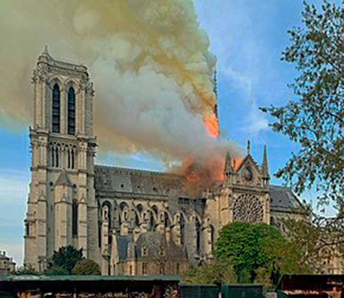 Cathedral fire