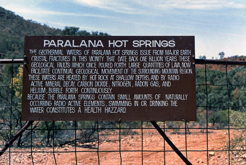 Paralana Hot Springs Flinders Ranges,
 SA, Australia
