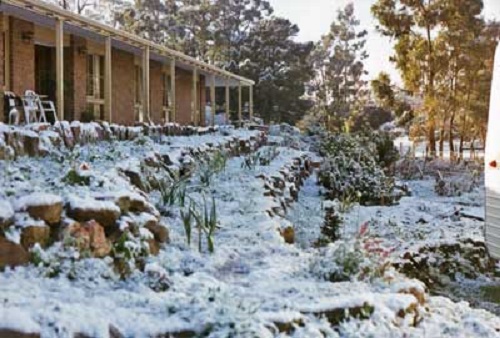 Snow at Lobethal 1996