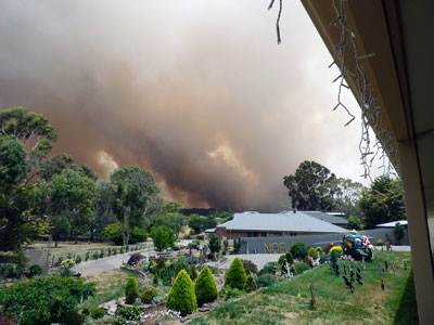 Fire at Lobethal
