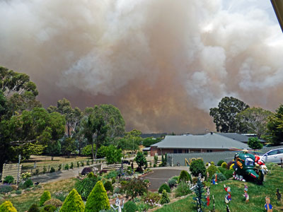 Fire at Lobethal