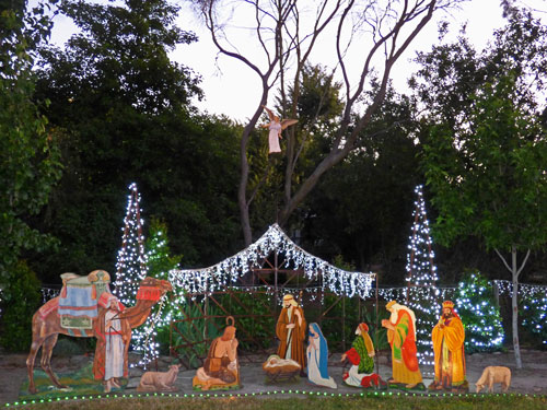 Nativity display