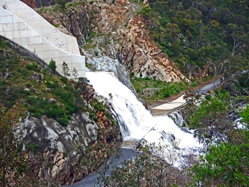 Kangaroo Creek Dam Spillway